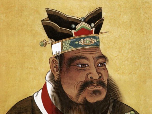 Confucio (c. 551-479 BC) filósofo chino, pintura china del siglo XVII (Photo by APIC/Getty Images)