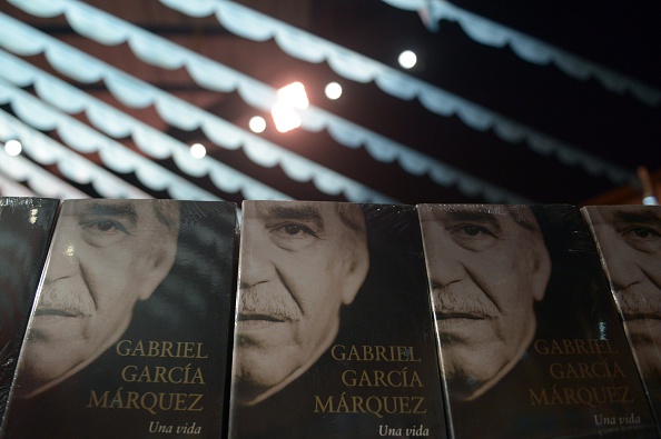 La Feria del Libro en Bogotá, Colombia, tiene un pabellón dedicado a Gabriel García Márquez. ( EITAN ABRAMOVICH/AFP/Getty Images)