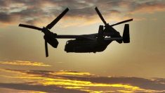 Un muerto y 21 heridos en aterrizaje forzoso de un Osprey