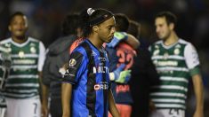 Ronaldinho se despidió del club Querétaro
