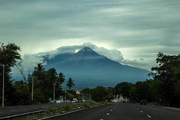 Vista del Volcán de Colima, del 17 de junio de 2015. (HECTOR GUERRERO/AFP/Getty Images)