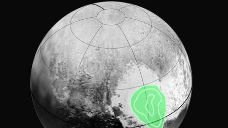 Descubren monóxido de carbono en el  «corazón» súper congelado de Plutón