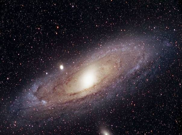 La vecina galaxia Andrómeda ( ESO)