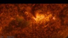 NASA capta gran llamarada solar