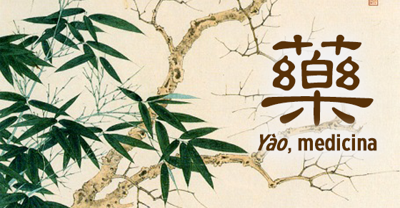 Las hierbas ocupan un lugar central en el carácter chino que significa "medicina". (La Gran Época)