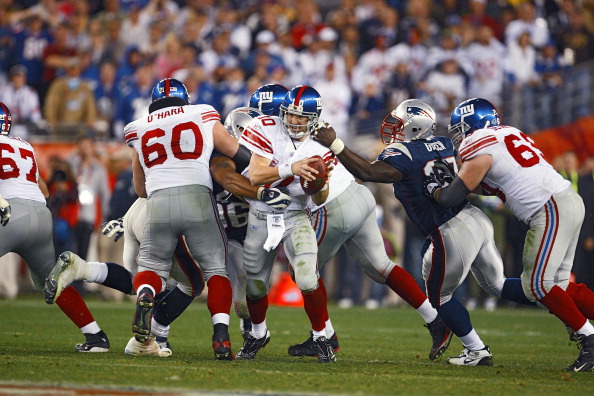 Super Bowl XLII: New York Giants (Photo by Bob Rosato /Sports Illustrated/Getty Images) (Set Number: X79477 TK2 R5 F19 )
