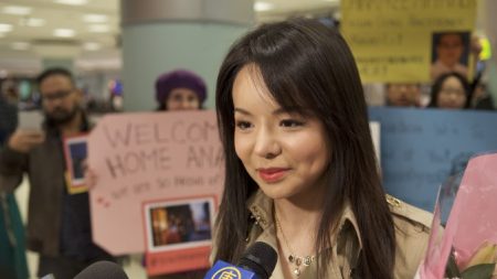 Miss Mundo Canadá, Anastasia Lin, recibida como Reina en Toronto