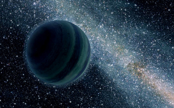 Ilustración de un planeta similar a Júpiter flotando libremente en el espacio sin estrella. / NASA/JPL-Caltech
