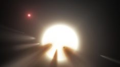 NASA: Observan una estrella ¿rodeada por cometas?