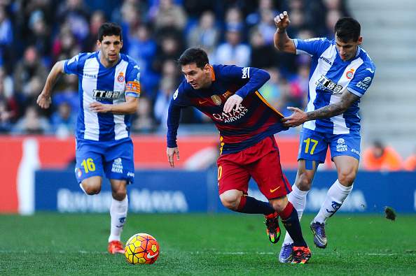 Lionel Messi del FC Barcelona “Mejor Cerebro 2015” Foto de David Ramos/Getty Images)