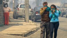 Incendio en vertedero cubre de humo a gran parte Chile