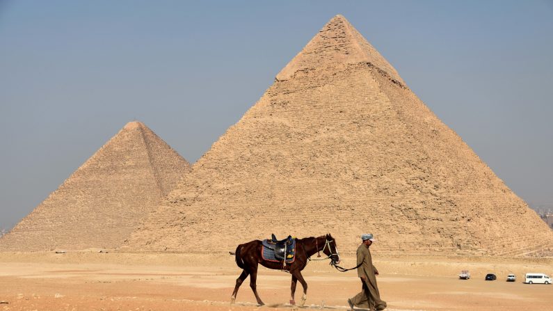 Pirámide de Egipto  (Photo credit should read MOHAMED EL-SHAHED/AFP/Getty Images)
