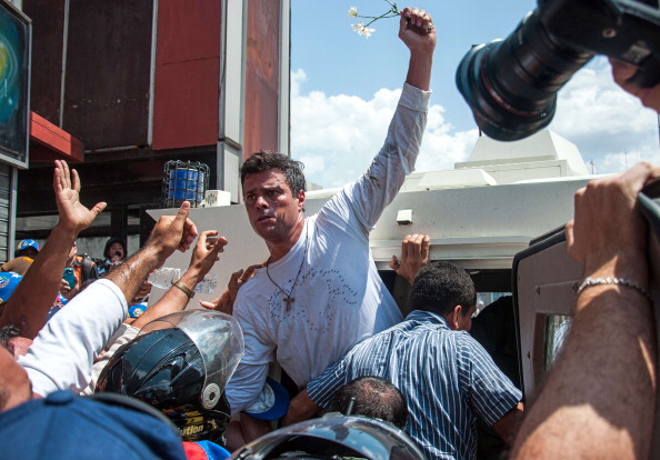 Leopoldo López (Foto: HERNANDEZ/AFP/Getty Images)