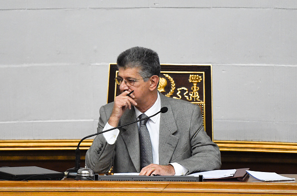 Jefe de Parlamento llama a acelerar propuesta de salida de Maduro del poder. (Foto: JUAN BARRETO/AFP/Getty Images)