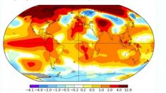 NASA muestra nuevo récord de Calentamiento Global