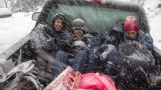 Tormenta invernal azota México