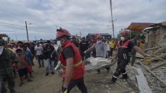 Se eleva a 233 los muertos por el fuerte terremoto en Ecuador