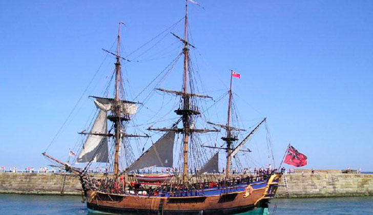 Aseguran haber localizado el “Endeavour” del capitán James Cook. Foto: Wikimedia
