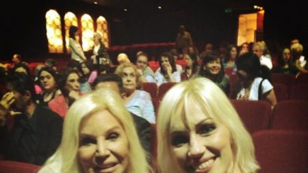 Susana Giménez fue a ver el espectáculo Shen Yun: “fabuloso”