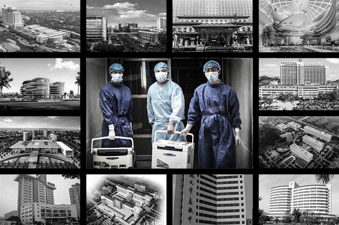 El informe analiza más de 700 hospitales y centros de trasplantes de China. (Diseño por Jens Almroth/La Gran Época)
