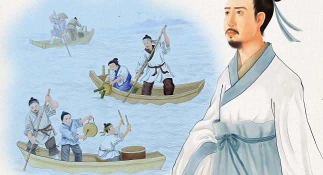 El Festival Duanwu se origina en la historia del erudito Qu Yuan. (SM Yang/La Gran Época)