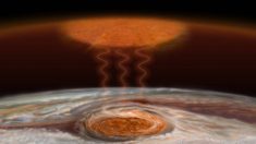 La Gran Mancha de Júpiter sufre de alta temperatura