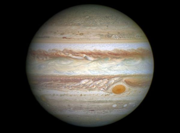 Júpiter desde el Telescopio Hubble de la NASA y laEstación Espacial Europea