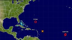 Tormenta tropical Gastón se fortalece y se convertiría en un huracán