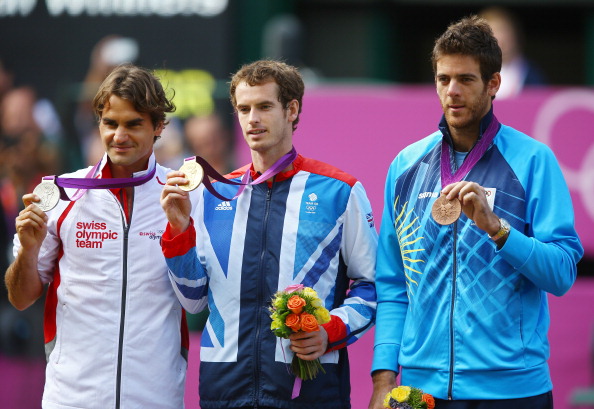 Tenis: Murray se queda con el Oro, Federer con la Plata y el argentino Del Potro con el Bronce. (Paul Gilham/Getty Images)