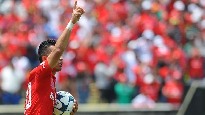 Fernando Uribe de Toluca. (MARIA CALLS/AFP/Getty Images)