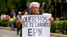Miles se manifiestan contra Peña Nieto en la Ciudad de México
