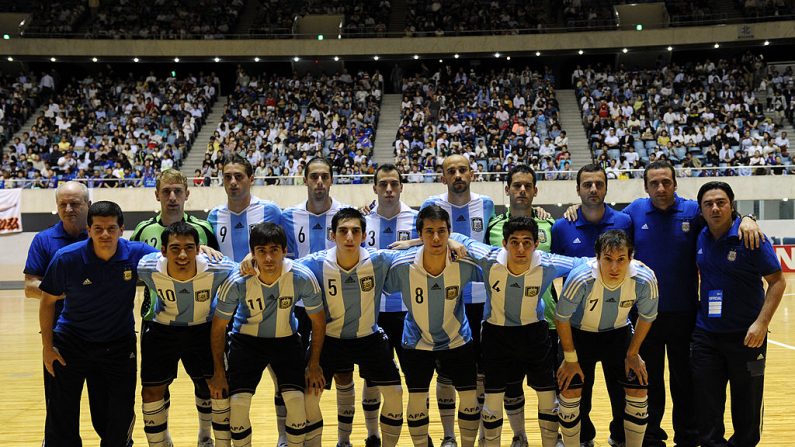 CAMPEONES - Argentina – FutSal 2016 (foto TOSHIFUMI KITAMURA, AFP/Getty Images)