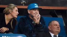 Copa Davis 2016: Maradona entusiasmado apoya a Argentina en Zagreb