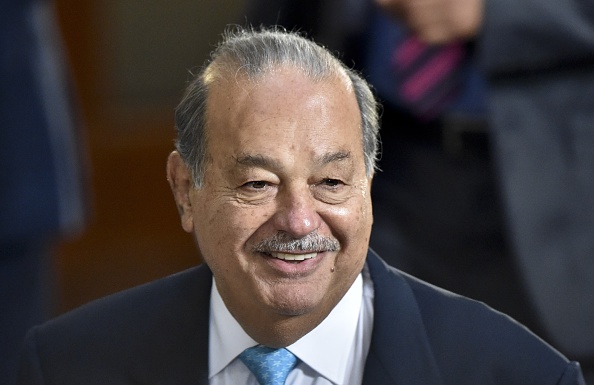 El presidente electo de EU se reunió con el multimillonario mexicano en una de sus lujosas propiedades en Florida. (Foto: YURI CORTEZ/AFP/Getty Images)