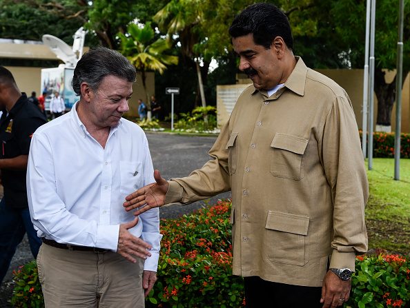 Venezuela asegura que el anuncio del gobierno colombiano “quebranta” la palabra de Santos de no concretar alianza militar con la OTAN. (Foto: JUAN BARRETO/AFP/Getty Images)