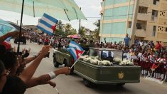 Cenizas de Fidel Castro llegan a Santiago de Cuba