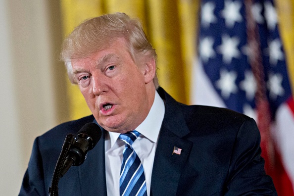 El presidente de Estados Unidos, Donald Trump. (Andrew Harrer-Pool/Getty Images)