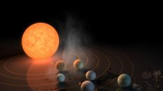 La NASA muestra la primera imagen real del sistema de exoplanetas