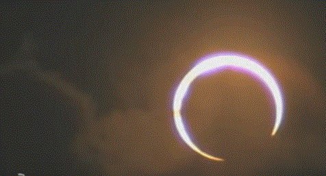 Eclipse solar anular observado en 2013. (Imagen de Vídeo)