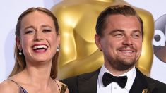 Leonardo Di Caprio y Brie Larson serán presentadores en Premios Óscar