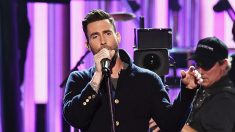 Adam Levine recibió su estrella en el Paseo de la Fama (Fotos)