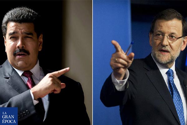 Nicolás Maduro y Mariano Rajoy (La Gran Época)