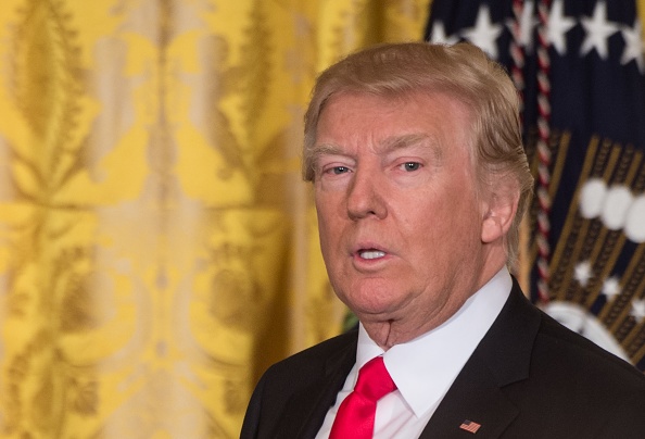 El presidente de Estados Unidos Donald Trump. Foto: NICHOLAS KAMM/AFP/Getty Images.