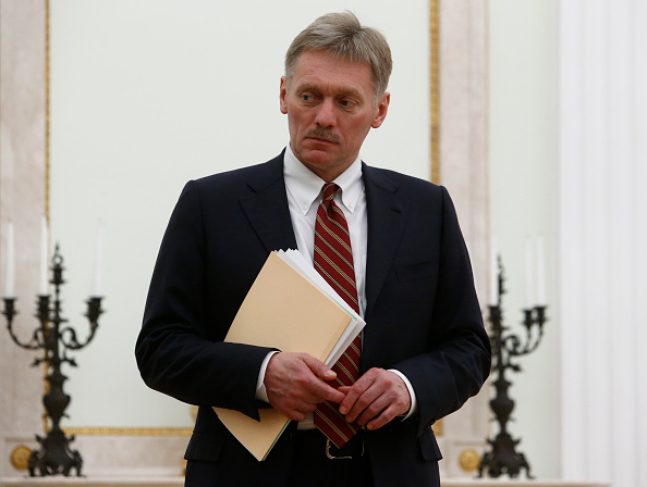 El portavoz del Kremlin, Dmitry Peskov, el 27 de marzo de 2017. (SERGEI Karpukhin / AFP / Getty Images)