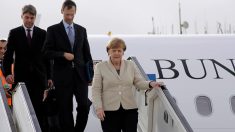 Se cancela reunión Trump-Merkel por tormenta invernal