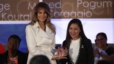 Melania Trump: «La era de permitir la brutalidad contra las mujeres y los niños ha terminado»