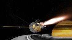 La sonda Cassini comienza su gran final en Saturno