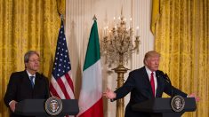 Trump y Gentiloni hablan de OTAN, inmigración y contraterrorismo