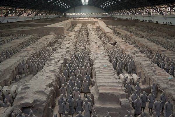 soldados de terracota dinastía Qin