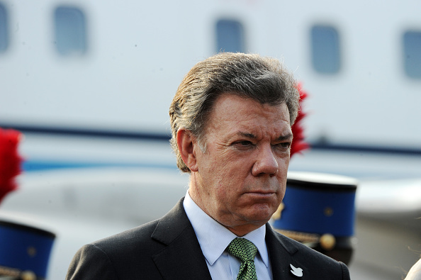 Juan Manuel Santos, mandatario de Colombia, lamentó el accidente. (Foto: ORLANDO SIERRA/AFP/Getty Images)